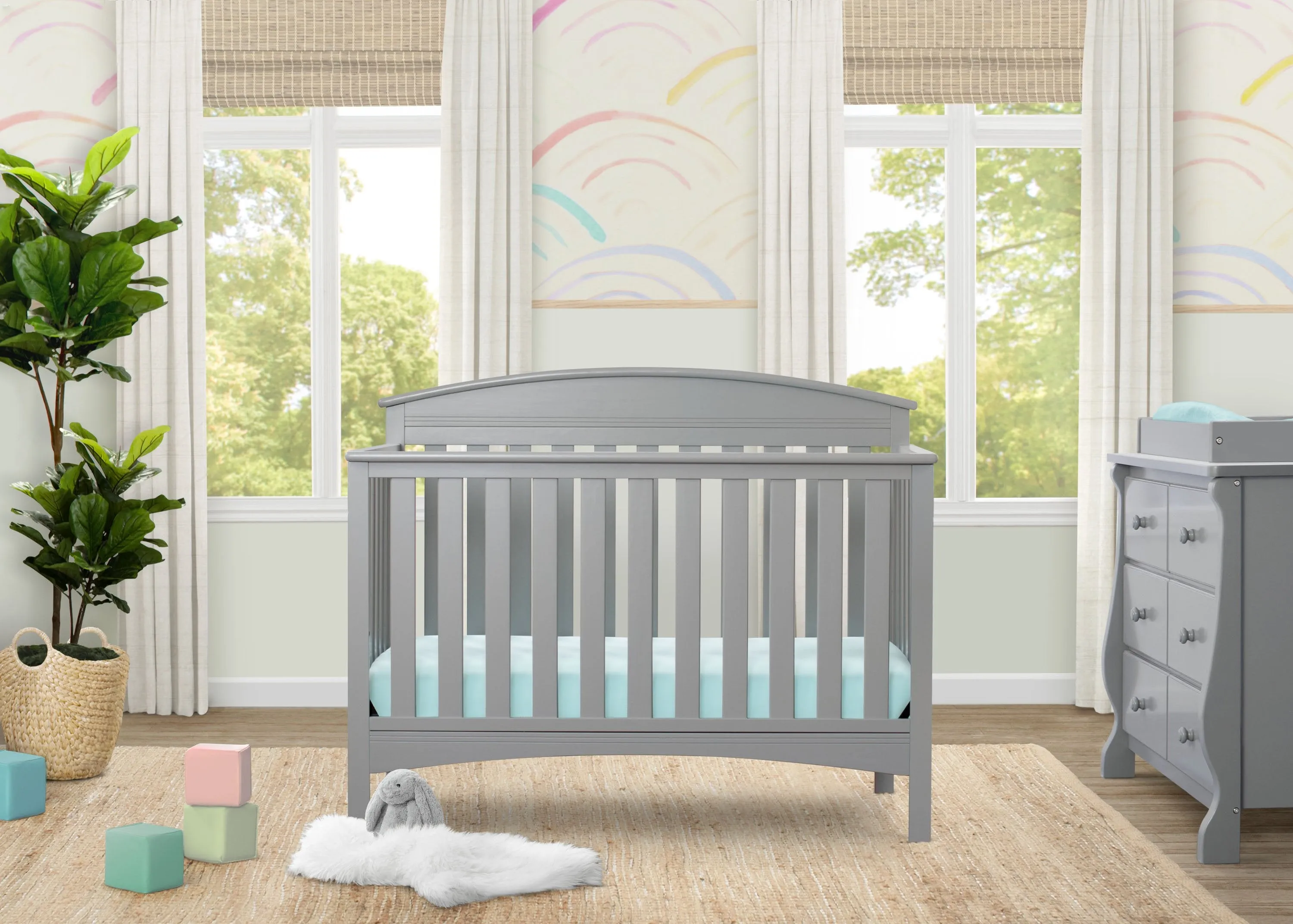 Abby 4-in-1 Convertible Crib