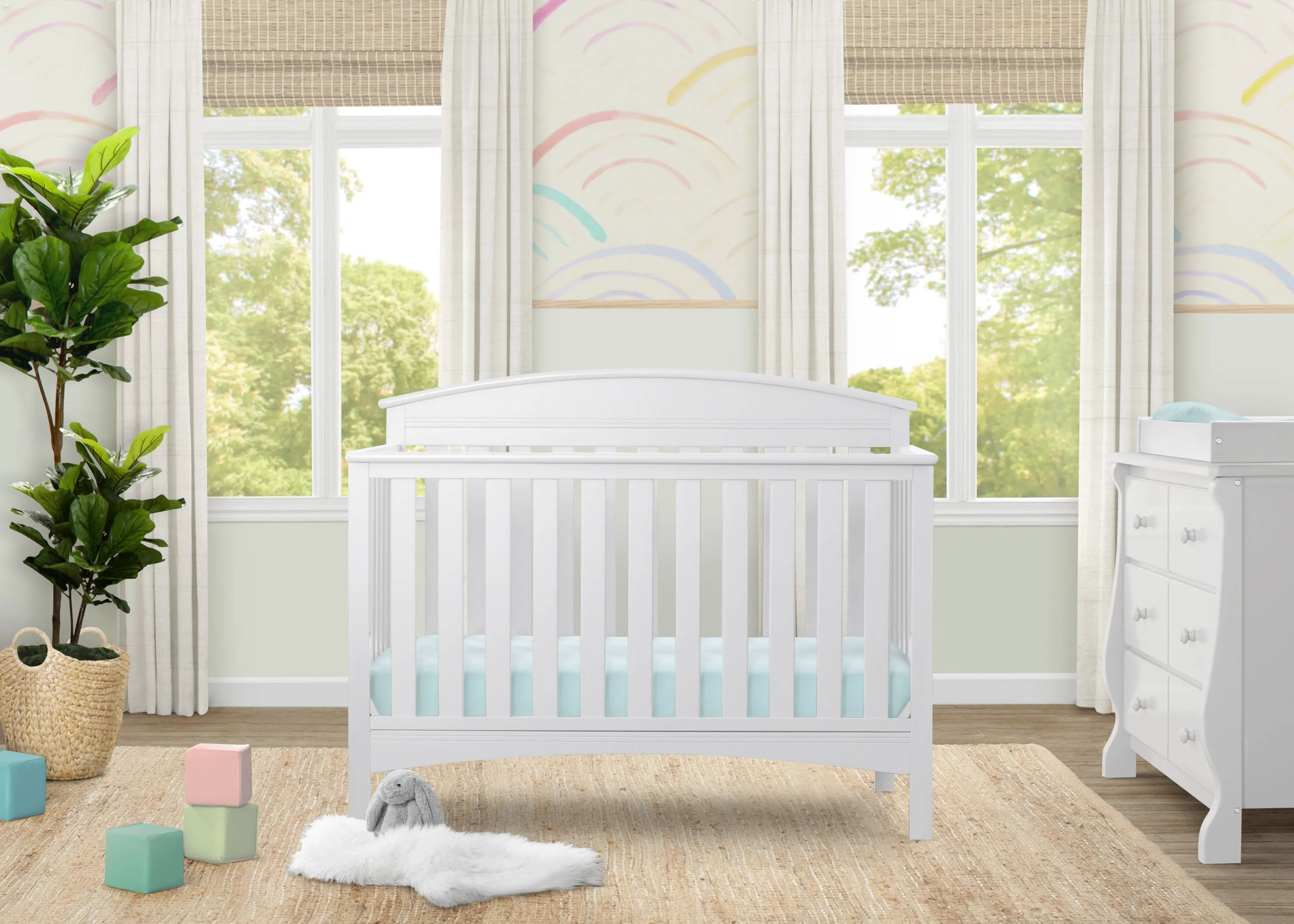Abby 4-in-1 Convertible Crib