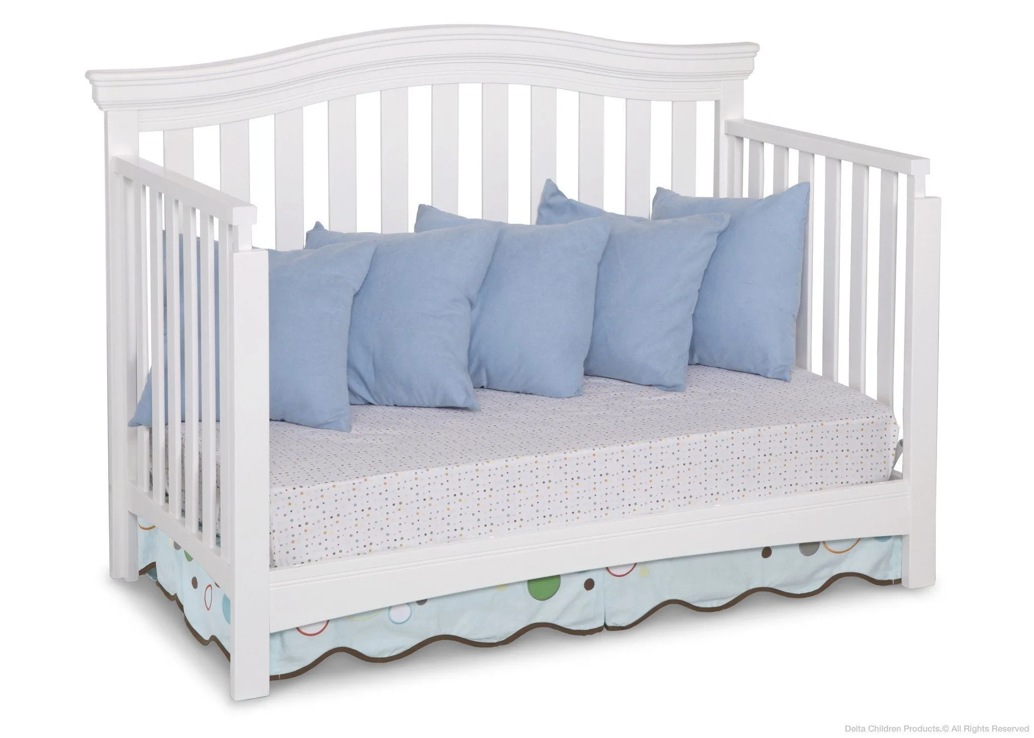 Bennington Curved 4-in-1 Crib