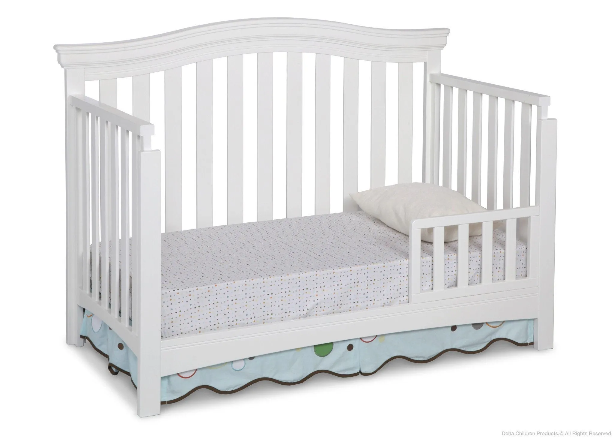 Bennington Curved 4-in-1 Crib