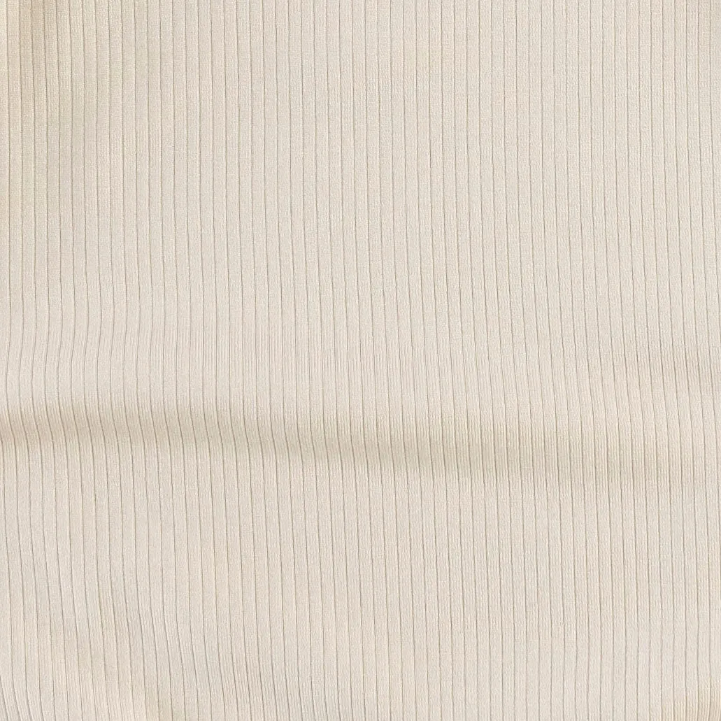 crib sheet | oatmeal | modal skinny rib